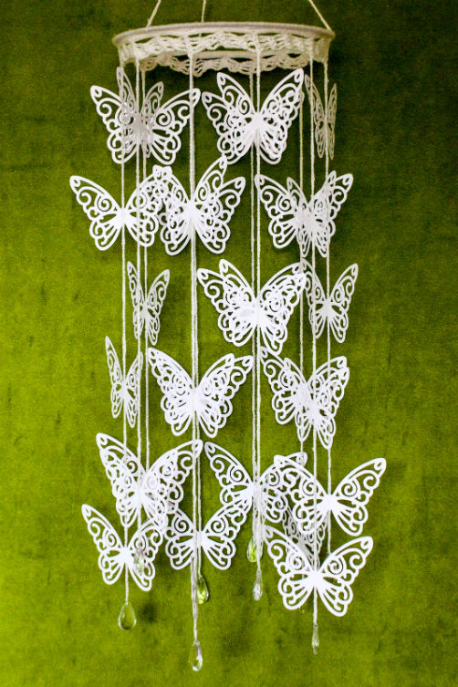 Spring (Paper/Cotton thread/Beads (Offwhite)) image