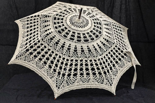 Parasol XL (Cotton thread/metal frame (Offwhite)) image